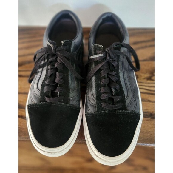 Vans Leather Suede Sneakers Size 5.5 EU 37 - Picture 3 of 14